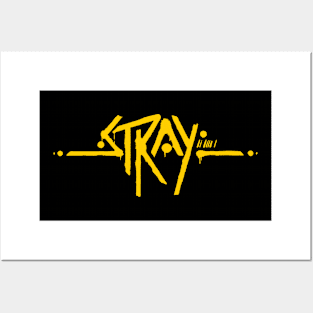 yellow stray Posters and Art